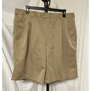 Jos A Bank‎ David Leadbetter Collection Dark Khaki Golf Shorts Men Size 36